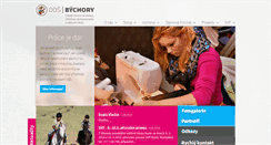 Desktop Screenshot of domov-bychory.org